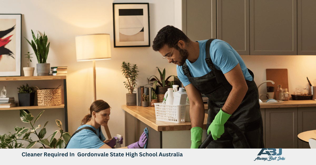 Cleaner Required In Gordonvale State High School Australia